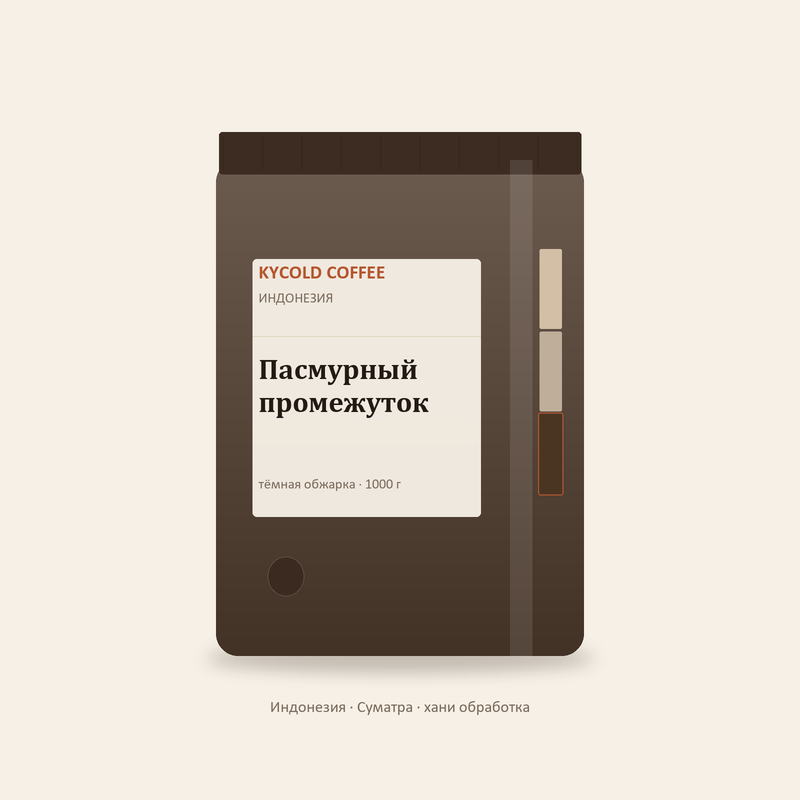Пасмурный промежуток — упаковка